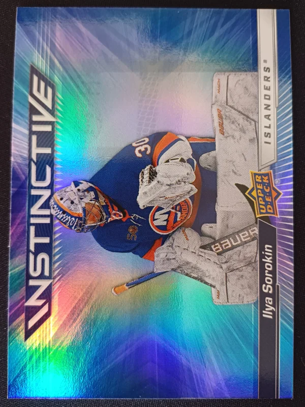 2023/2024 Upper Deck Series 2 Instinctive IN-26 Ilya Sorokin Inzert