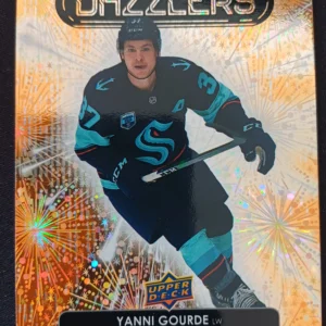 2022/2023 Upper Deck Series 1 Dazzlers Orange DZ-38 Yanni Gourde Inzert