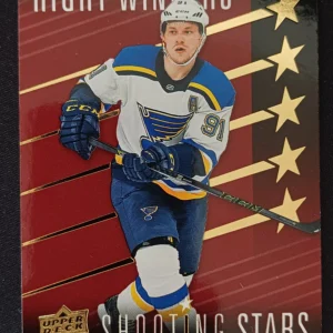 2019/2020 Upper Deck Series 1 Shooting Stars Right Wingers Red SSR-2 Vladimir Tarasenko Inzert | Paralel