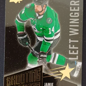 2018/2019 Upper Deck Series 1 Shooting Stars Left Wingers Black SSL-5 Jamie Benn Inzert | Paralel
