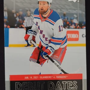 2021/2022 Upper Deck Series 1 Debut Dates DD-1 Alexis Lafreniere Inzert