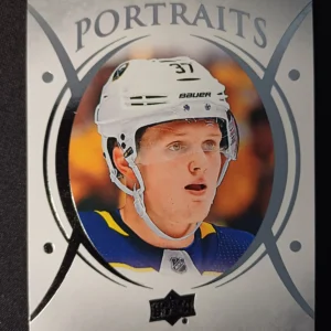 2018/2019 Upper Deck Series 2 Portraits P-50 Casey Mittelstadt Inzert