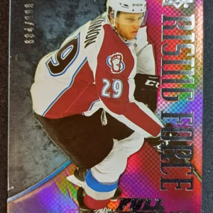2015/2016 Upper Deck Full Force Rising Force RF-NM Nathan MacKinnon Inzert 634/999