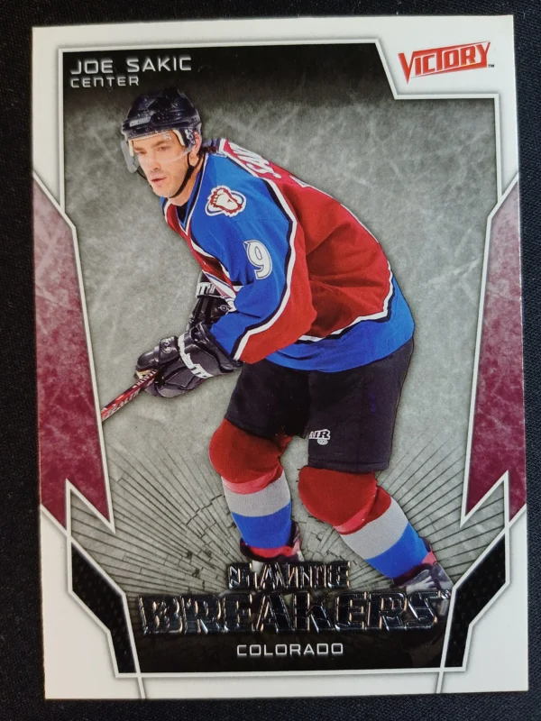 2007/2008 Upper Deck Victory Game Breakers GB19 Joe Sakic Inzert