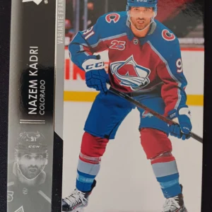 2021/2022 Upper Deck Series 1 Base French 48 Nazem Kadri Paralel