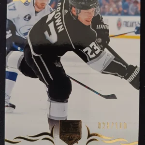 2018/2019 Upper Deck Series 1 Base Exclusives 83 Dustin Brown Paralel 028/100