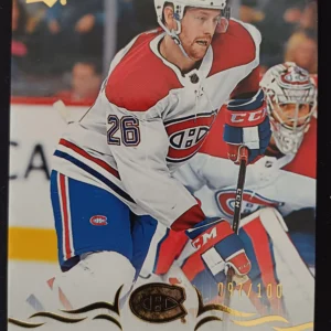 2018/2019 Upper Deck Series 1 Base Exclusives 95 Jeff Petry Paralel 097/100