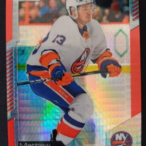 2020/2021 Upper Deck OPC Platinum Red Prism 138 Mathew Barzal Paralel 018/199