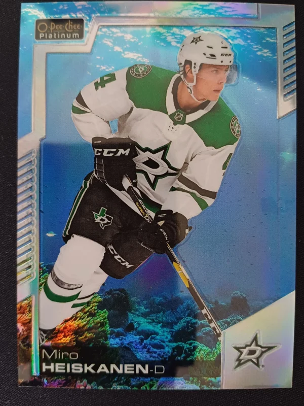 2020/2021 Upper Deck OPC Platinum Aquamarine 44 Miro Heiskanen Paralel 479/499