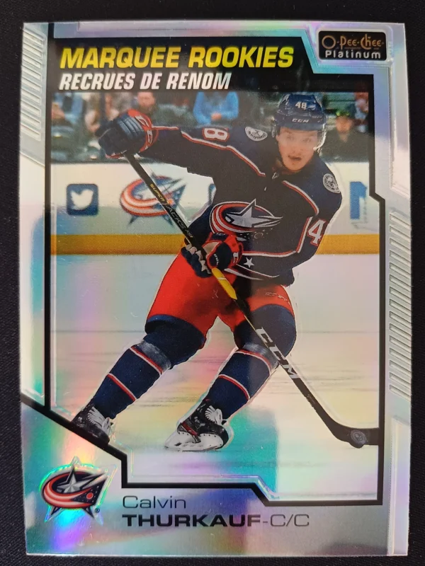 2020/2021 Upper Deck OPC Platinum Rainbow  Marquee Rookie 186 Calvin Thurkauf Paralel