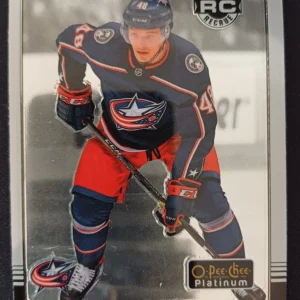 2020/2021 Upper Deck OPC Platinum Retro Marquee Rookie R-60 Calvin Thurkauf Paralel