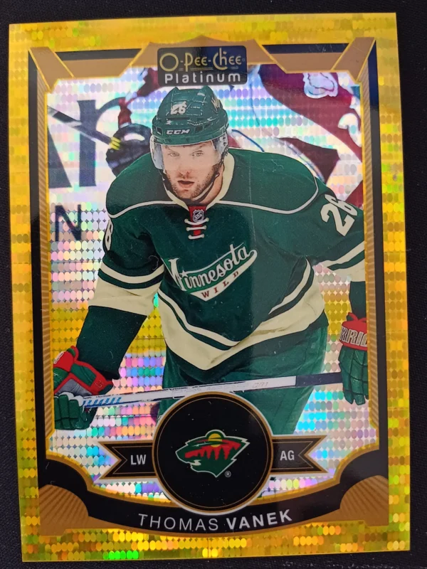 2015/2016 Upper Deck OPC Platinum Seismic Gold 101 Thomas Vanek Paralel 43/50