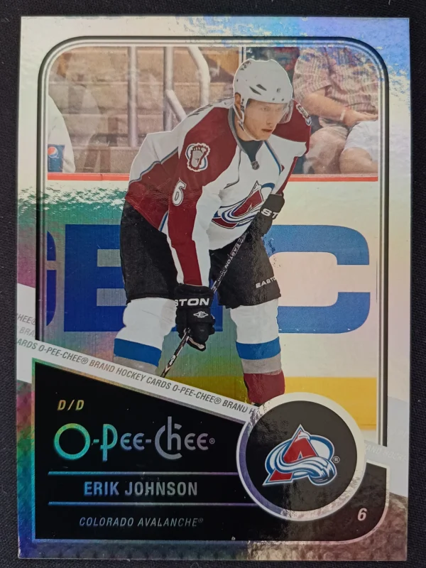 2011/2012 Upper Deck O-Pee-Chee Rainbow 286 Erik Johnson Paralel