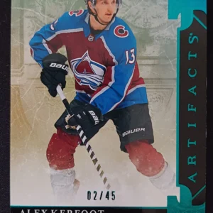 2019/2020 Upper Deck Artifacts Aqua 16 Alex Kerfoot Paralel 02/45