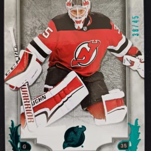 2018/2019 Upper Deck Artifacts Aqua 62 Cory Schneider Paralel 38/45