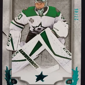 2018/2019 Upper Deck Artifacts Aqua 27 Ben Bishop Paralel 27/45