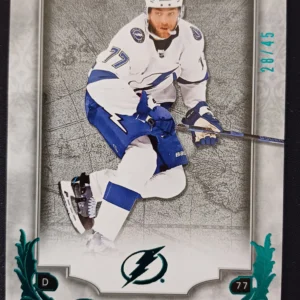 2018/2019 Upper Deck Artifacts Aqua 86 Victor Hedman Paralel 28/45