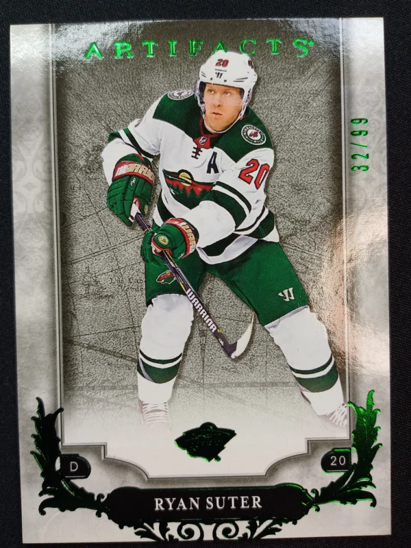 2018/2019 Upper Deck Artifacts Emerald 31 Ryan Suter Paralel 32/99
