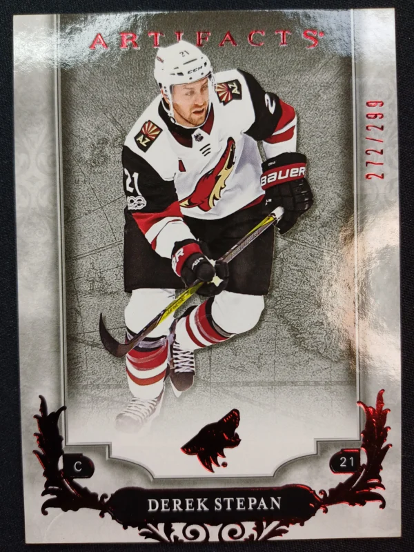 2018/2019 Upper Deck Artifacts Ruby 73 Derek Stepan Paralel 272/299