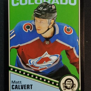 2019/2020 Upper Deck O-Pee-Chee Retro Black Border 131 Matt Calvert Paralel 095/100