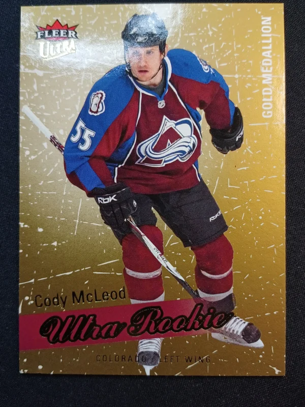 2008/2009 Fleer Ultra Gold Medallion Super Rookie 229 Cody McLeod Paralel