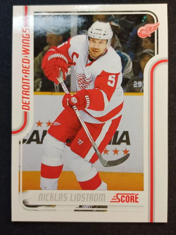 2011/2012 Panini Score Glossy 184 Nicklas Lidstrom Paralel