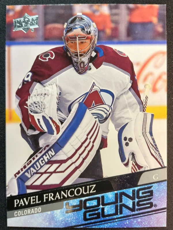 2020/2021 Upper Deck Series 1 Young Guns 249 Pavel Francouz Inzert