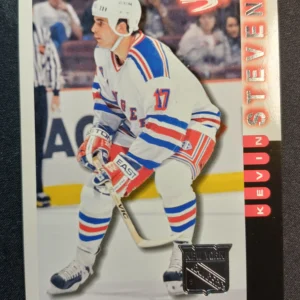 1997/1998 Pinnacle Score team set New York Rangers Base 06 of 20 Kevin Stevens