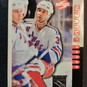 1997/1998 Pinnacle Score team set New York Rangers Base 11 of 20 Bruce Driver