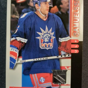 1997/1998 Pinnacle Score team set New York Rangers Base 15 of 20 Ulf Samuelsson