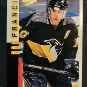 1997/1998 Pinnacle Score team set Pittsburgh Penguins Base 05 of 20 Ron Francis