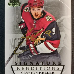 2017/2018 Upper Deck The Cup Signature Renditions SR-CK Clayton Keller AUTO