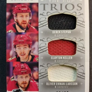 2018/2019 Upper Deck The Cup Trios C3-ARI Clayton Keller Jersey 28/33