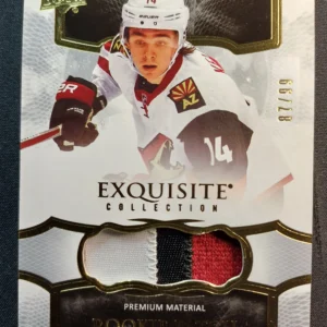 2017/2018 Upper Deck Exquisite Collection Rookie Patch RP-CK Clayton Keller Patch 87/99