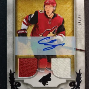2018/2019 Upper Deck Artifacts AUTO Jersey 113 Clayton Keller AUTO Jersey 34/45