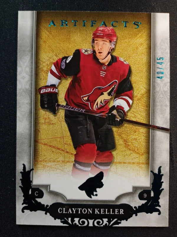 2018/2019 Upper Deck Artifacts Aqua 113 Clayton Keller Paralel 40/45