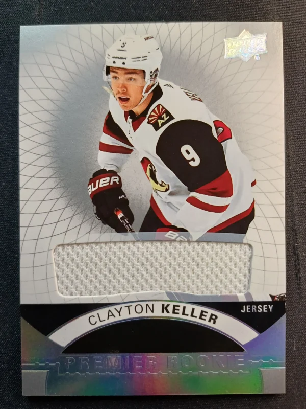 2017/2018 Upper Deck Premier Rookie Materials 92 Clayton Keller Jersey
