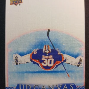 2023/2024 Upper Deck Series 1 Canvas C50 Ilya Sorokin Inzert
