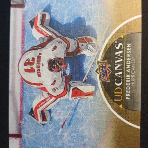 2021/2022 Upper Deck Extended Canvas C284 Frederik Andersen Inzert