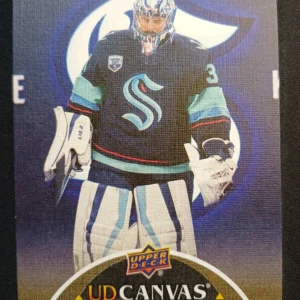 2021/2022 Upper Deck Extended Canvas C337 Philipp Grubauer Inzert