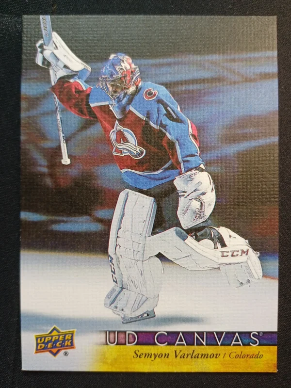 2017/2018 Upper Deck Series 2 Canvas C140 Semyon Varlamov Inzert