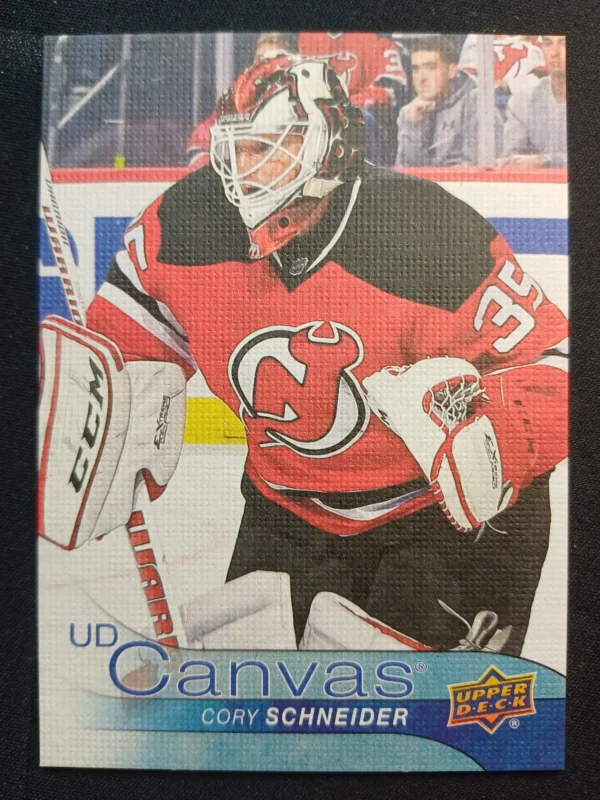 2016/2017 Upper Deck Series 2 Canvas C169 Cory Schneider Inzert