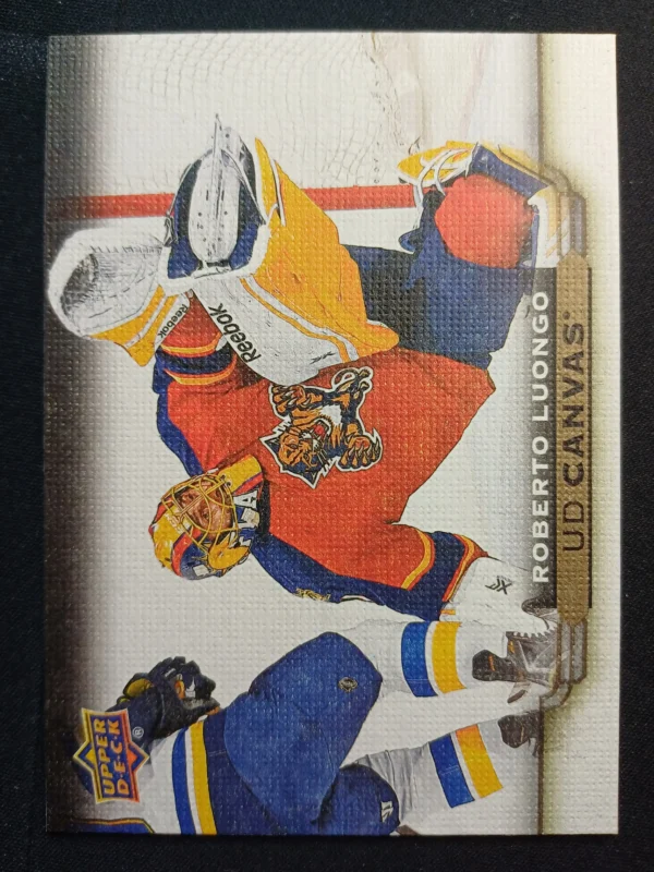 2015/2016 Upper Deck Series 1 Canvas C37 Roberto Luongo Inzert