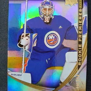 2020/2021 Upper Deck Trilogy Level 1 Rookie Premieres 15 Ilya Sorokin 144/499