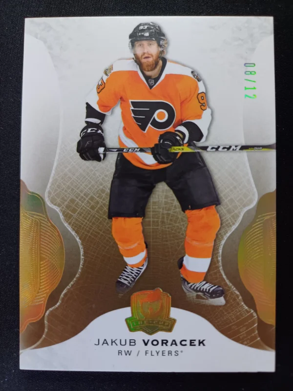 2016/2017 Upper Deck The Cup Gold Spectrum Foil 71 Jakub Voracek Paralel 08/12