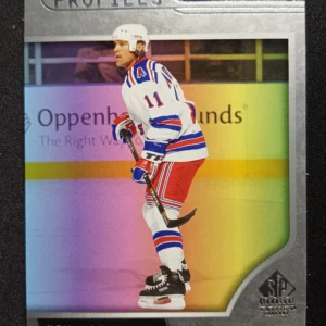 2020/2021 Upper Deck SP Signature Editions Legends ProFiles P-5 Mark Messier Inzert