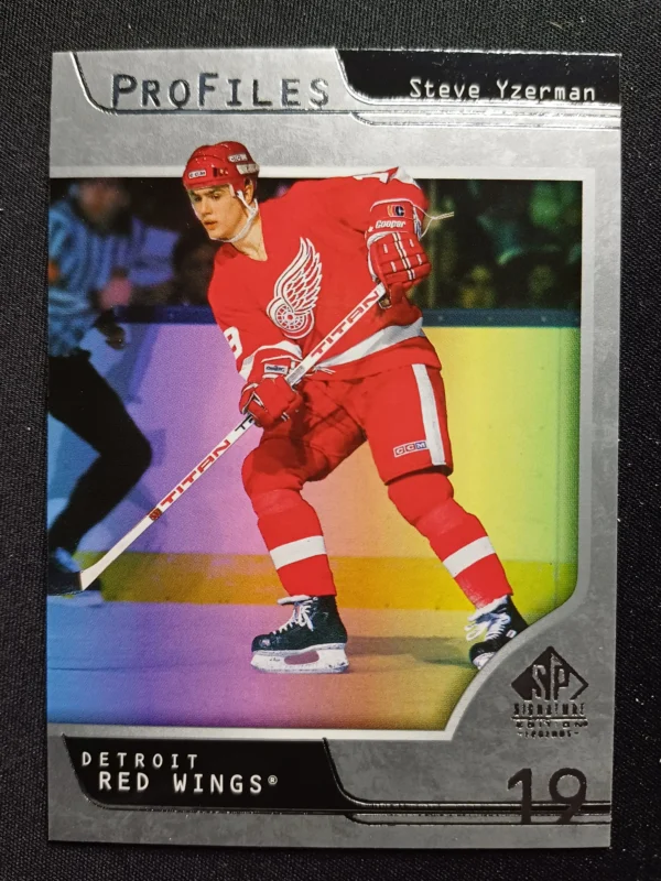 2020/2021 Upper Deck SP Signature Editions Legends ProFiles P-20 Steve Yzerman Inzert