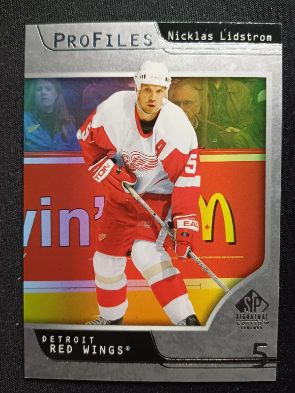 2020/2021 Upper Deck SP Signature Editions Legends ProFiles P-37 Nicklas Lidstrom Inzert