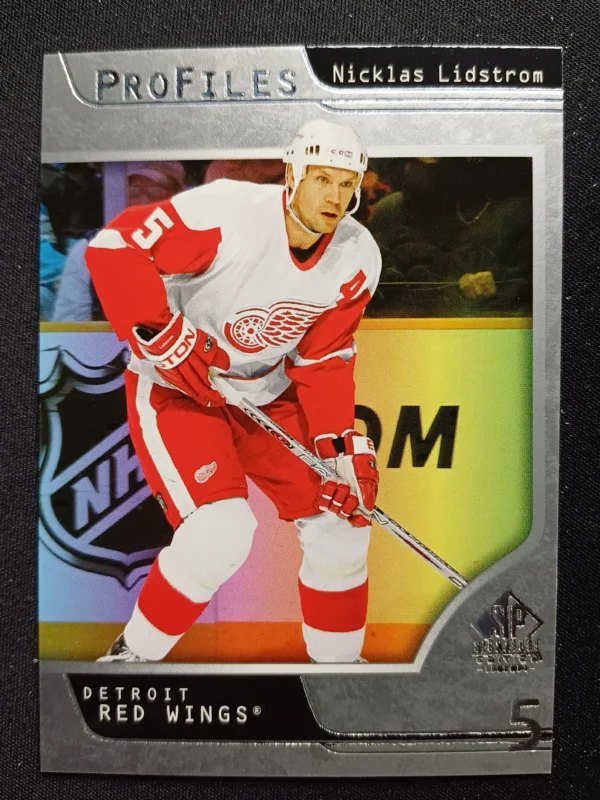 2020/2021 Upper Deck SP Signature Editions Legends ProFiles P-42 Nicklas Lidstrom Inzert