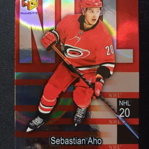 2020/2021 Upper Deck Extended HoloGrFX NHL NHL-11 Sebastian Aho Inzert